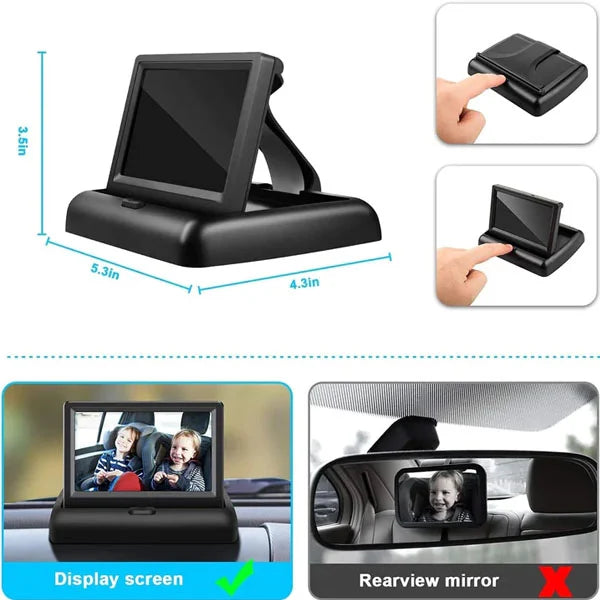 | KiddieCam™ Car Baby Monitor