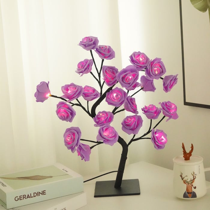 Roseglow™ - Rose tree lamp forever