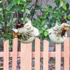 1+1 FREE | ChickenDeko™ - Garden chicken figures with big eyes