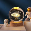 Luminous™ - 3D glowing crystal globe - a night light like no other!