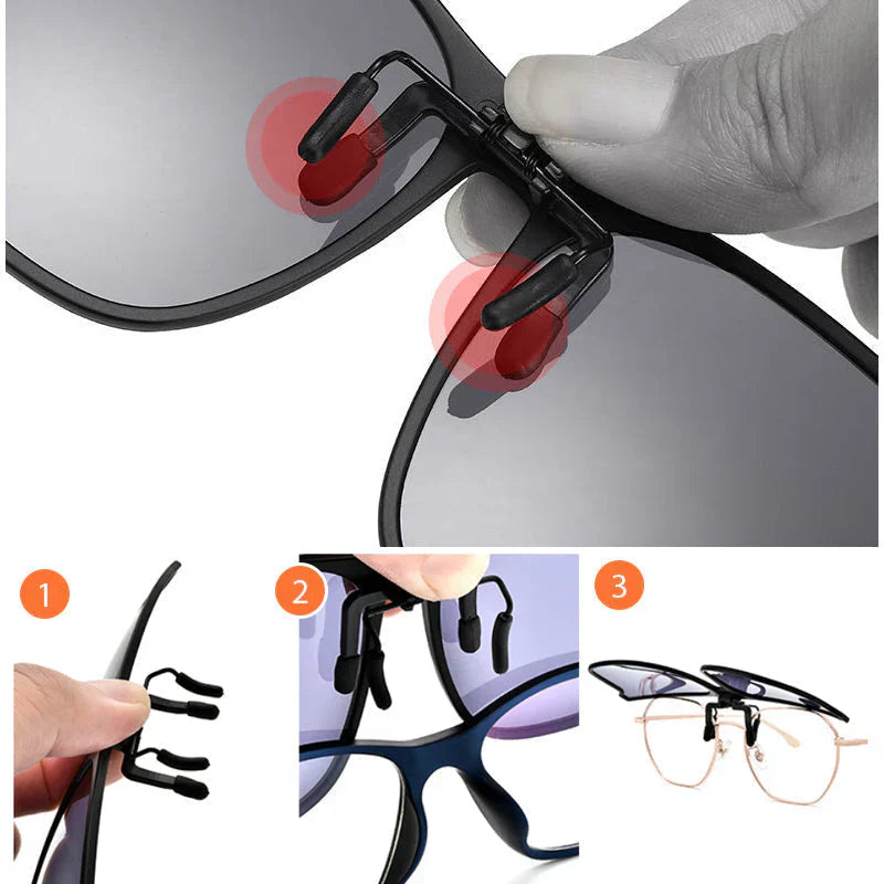 Ecliptix™ - clip-on sunglasses