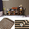 RetroWallpaper™ - 3D Effect Oak Wood Wallpaper - Give your walls a retro touch!