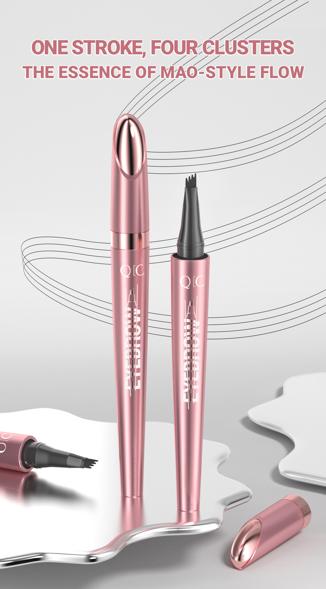 QIC Waterproof Precision Brow Sculptor