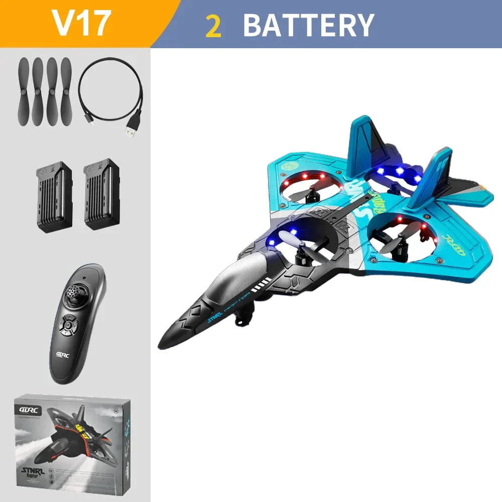 AeroBlitz™ - V17 Jet Fighter Stunt RC airplane