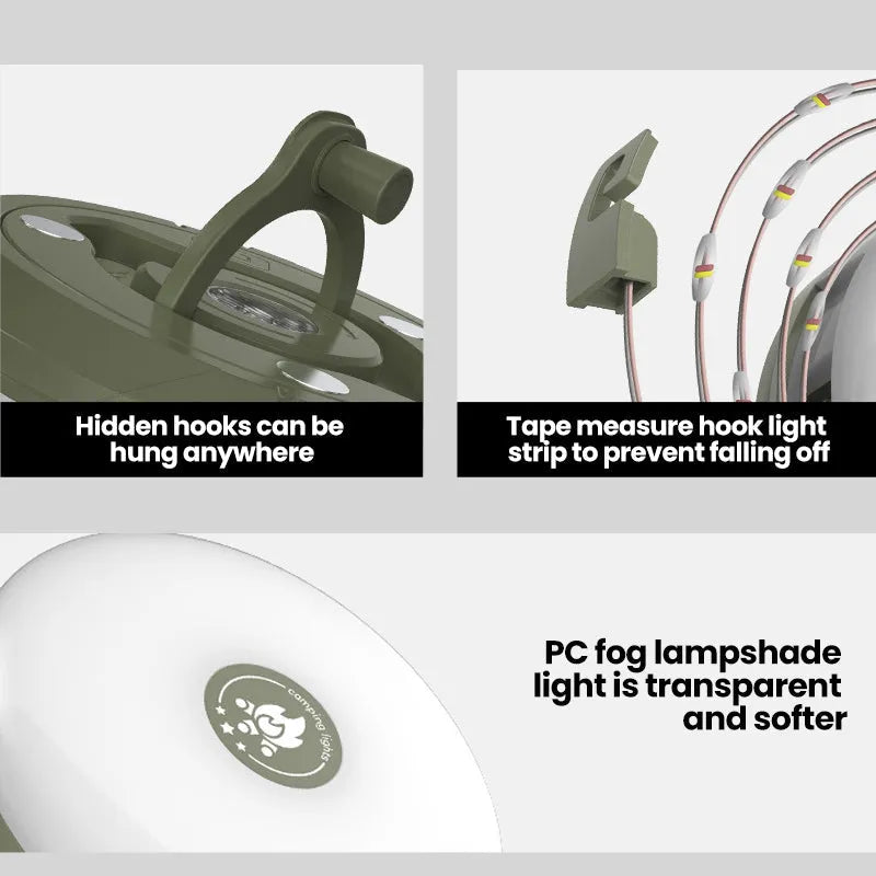 HydroLights™ - Waterproof, portable outdoor storage light