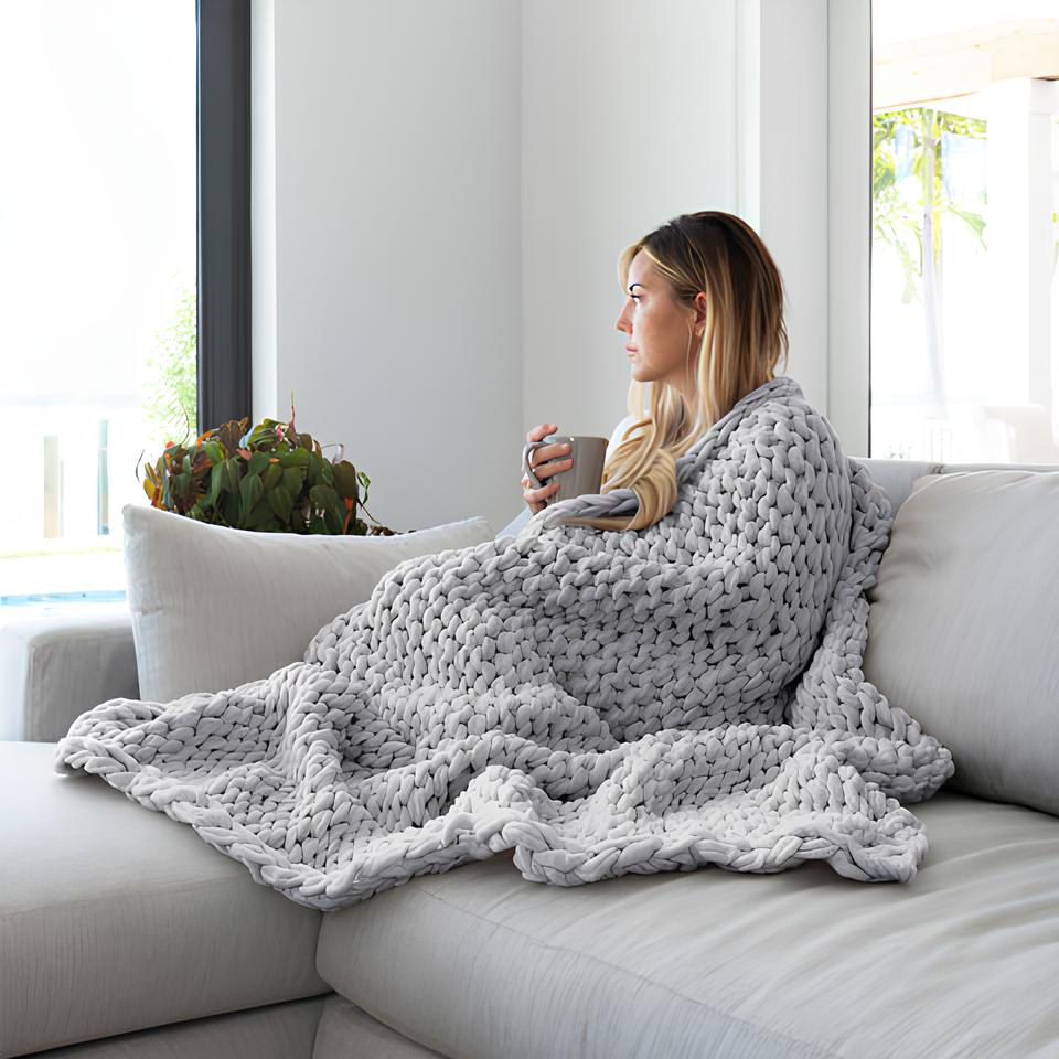 Blanky - Chunky knit blanket