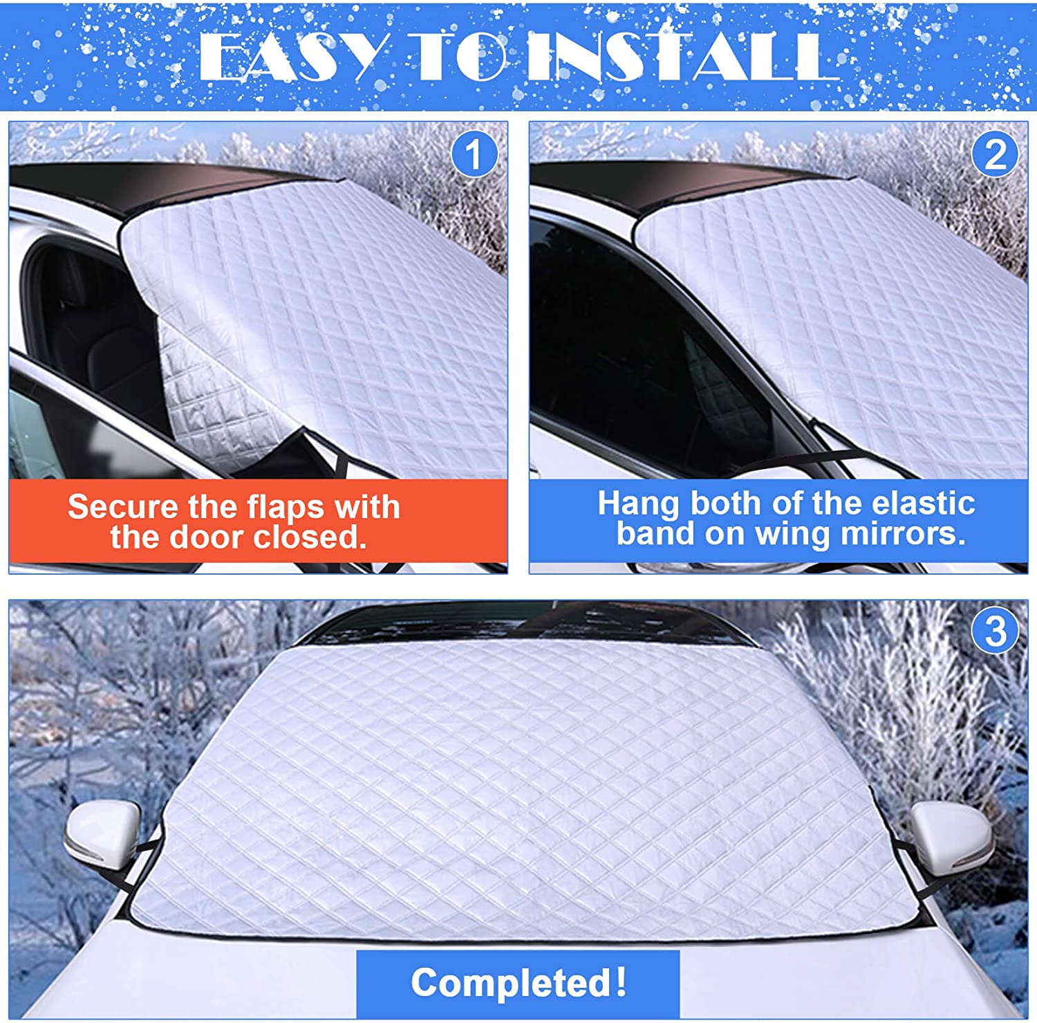 LuxSnowBlanket - Magnetic anti-snow blanket