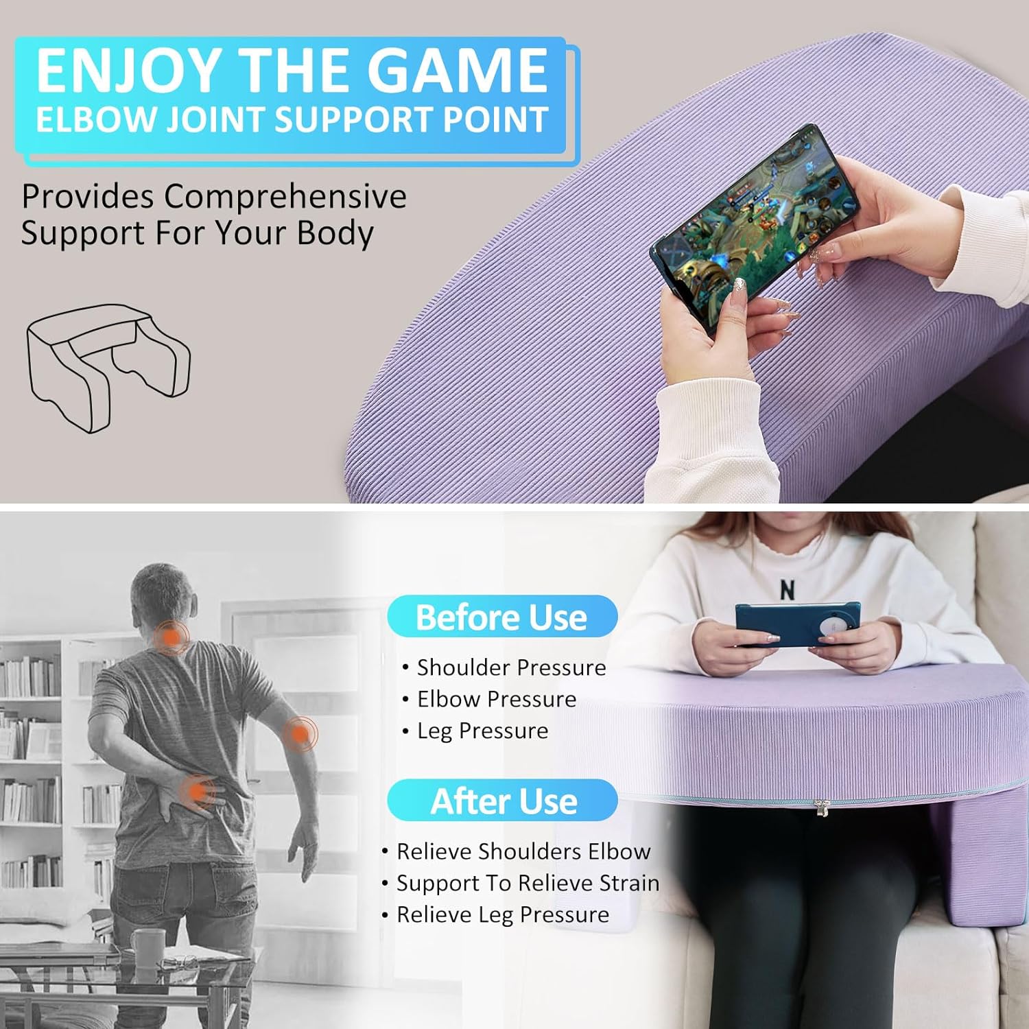 PlushPad™ | Soft Lap Schreibtischkissen