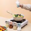 Shakeez Adjustable Push-Type Salt and Pepper Dispensers | BUY 1 GET 1 FREE (2PCS)