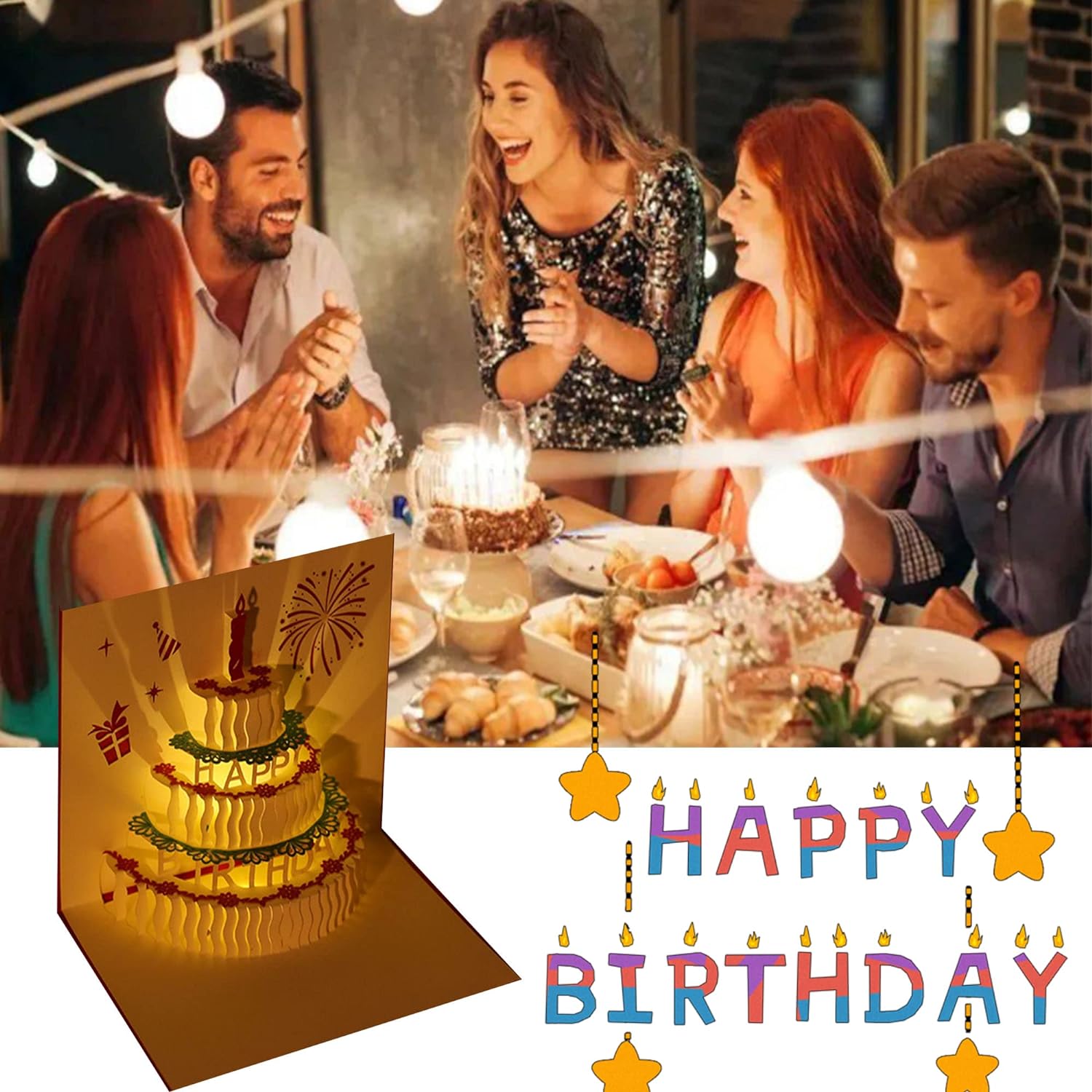 MelodiCard™ - Popup birthday card