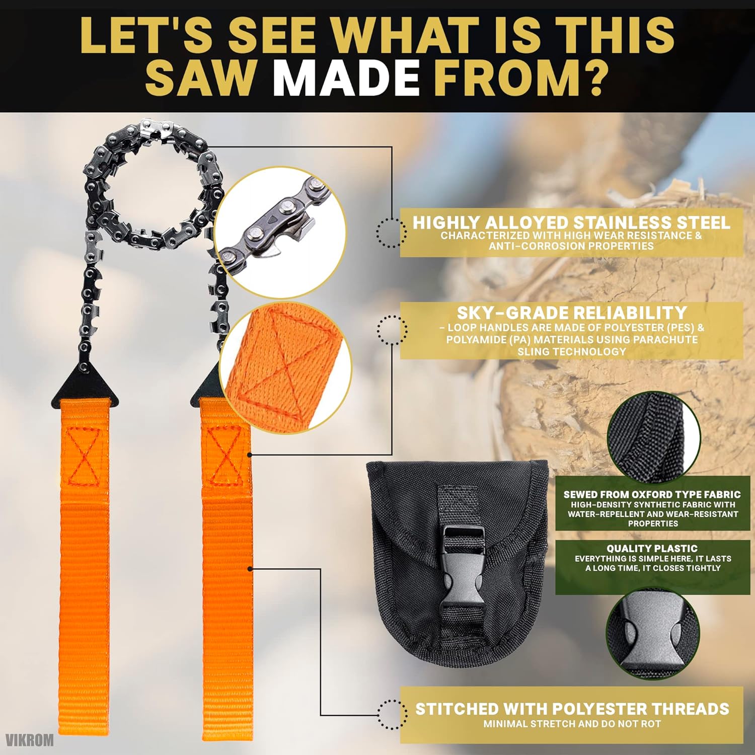 TimberEase™ - Pocket chainsaw
