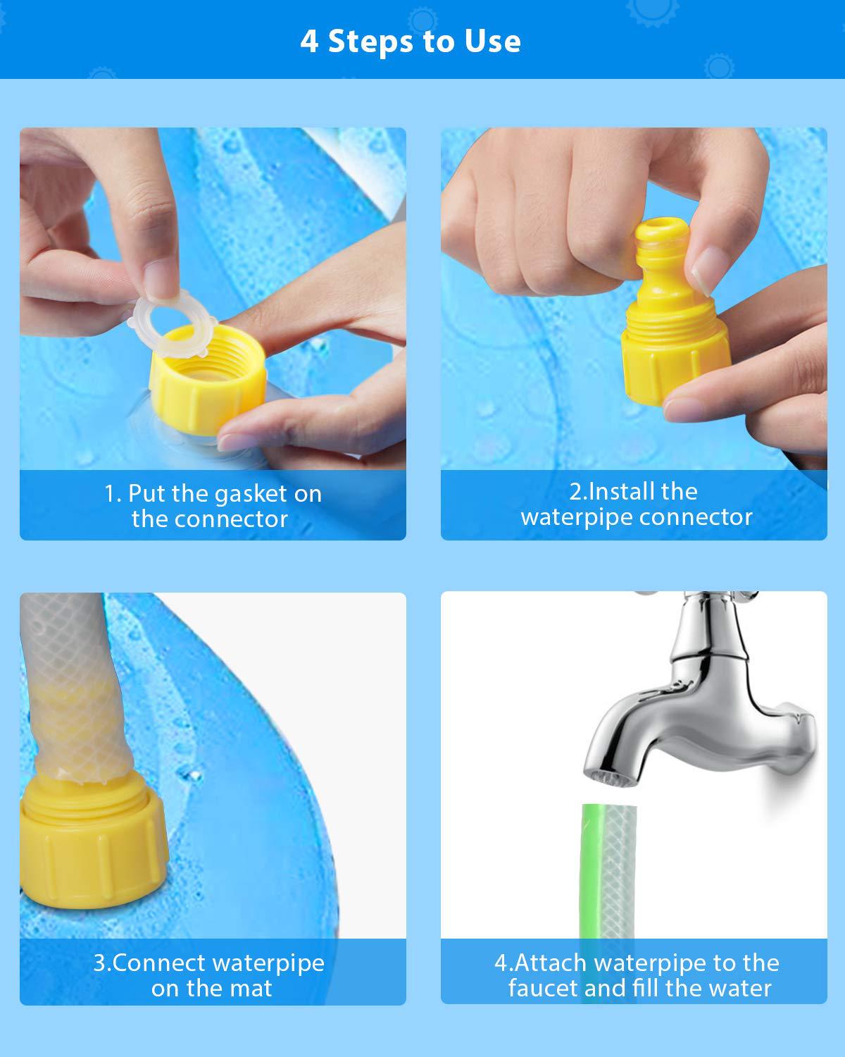 () Splash™ - Kids Water Splash Sprinkle Pool Mat™ [last day discount]