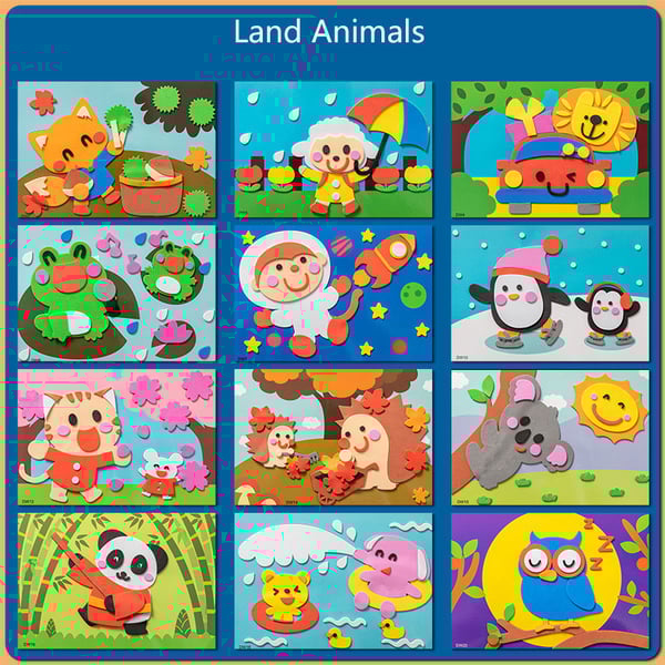 PixiePacks™ Cartoon Sticker Sets for Kids