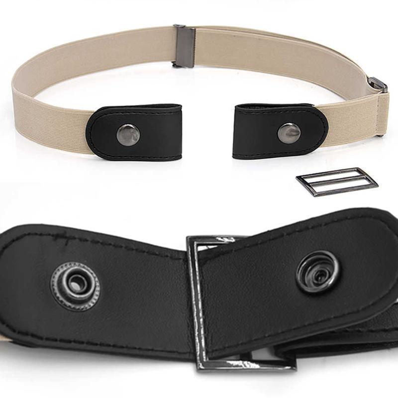 Invisible elastic waist belts