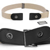 Invisible elastic waist belts