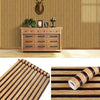 RetroWallpaper™ - 3D Effect Oak Wood Wallpaper - Give your walls a retro touch!