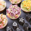 CakeCraft™ - Cake Decorating Piping Tips (Set of 36)