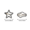 Glamclips Rhinestone Snap Hair Clips Set of 4 PCS