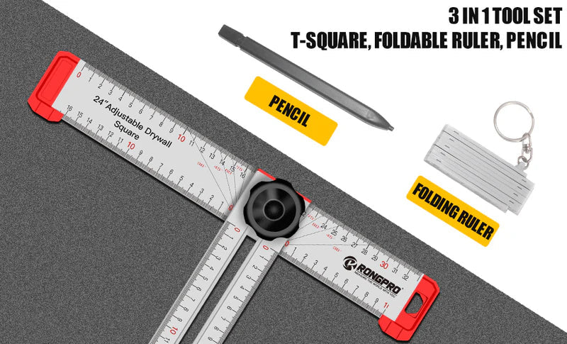 AngleMaster™ T-shaped angle ruler |
