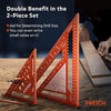 ArtAngle™ - Triangular ruler carpentry tool set