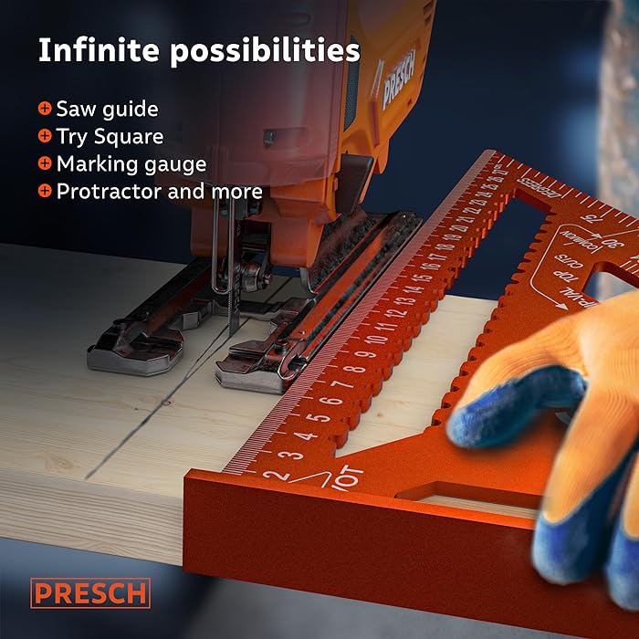 ArtAngle™ - Triangular ruler carpentry tool set