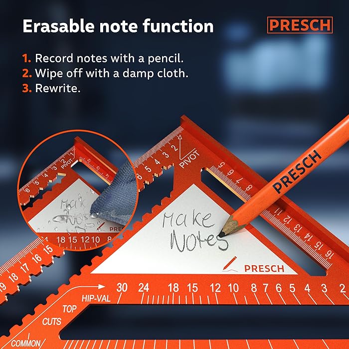 ArtAngle™ - Triangular ruler carpentry tool set