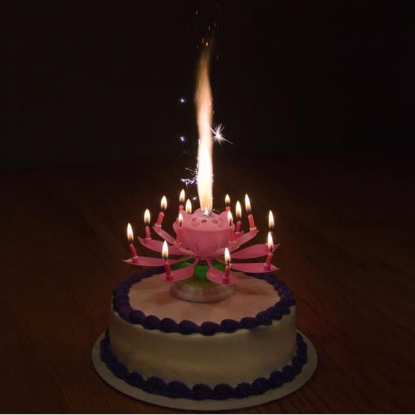 CandleSymphony™ - Musical Magic Birthday Candle
