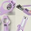 ManiZoom™ - Nail clipper with magnifying glass