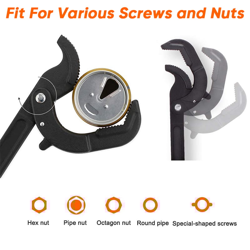 SpannetWrench™ - Multifunctional pipe wrench