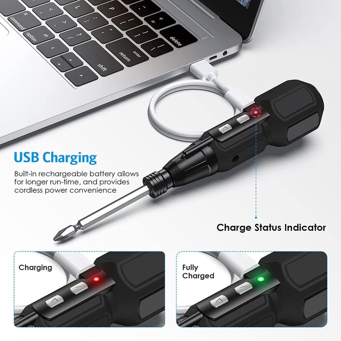 | Eletwist Electric Screwdriver USB Rechargeable