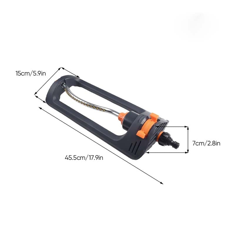 | Sproll Easy Install 19-Hole Swing Sprinkler