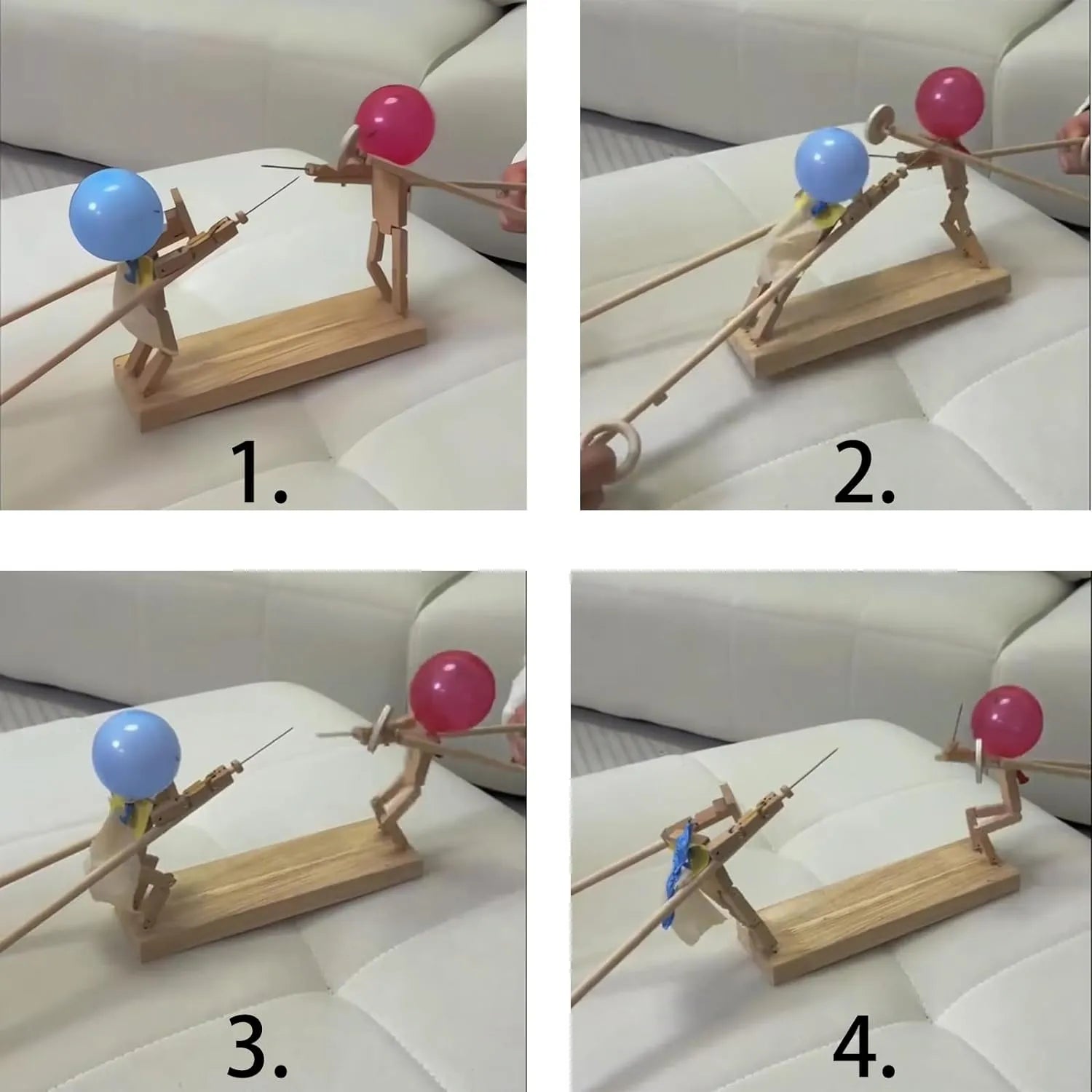 PopPlay - Wooden balloon fight