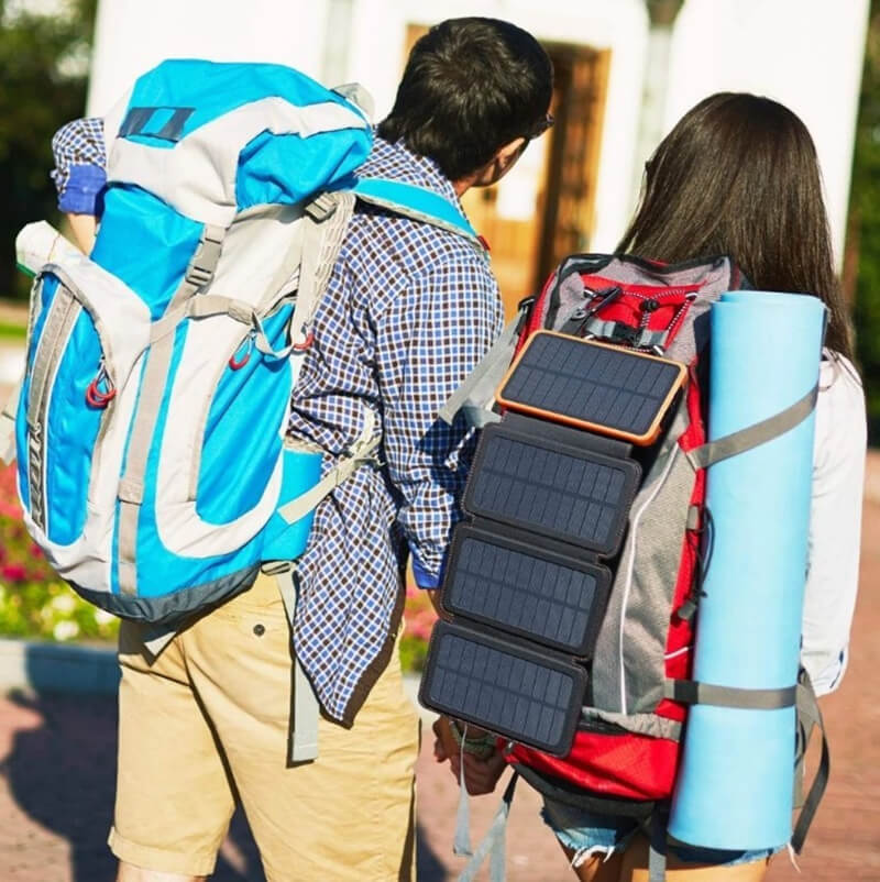 SolarPower™ - Foldable Solar Panel Power Bank - Charge your devices in all situations!