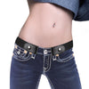 Invisible elastic waist belts