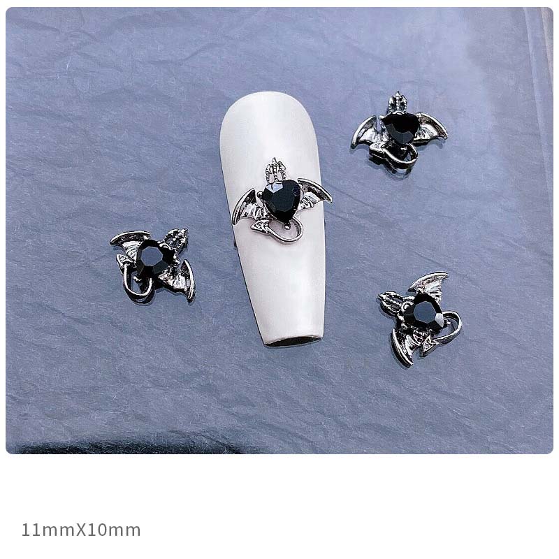 Gothastic 3D Gothic Halloween Nail Charms – Pack of 10