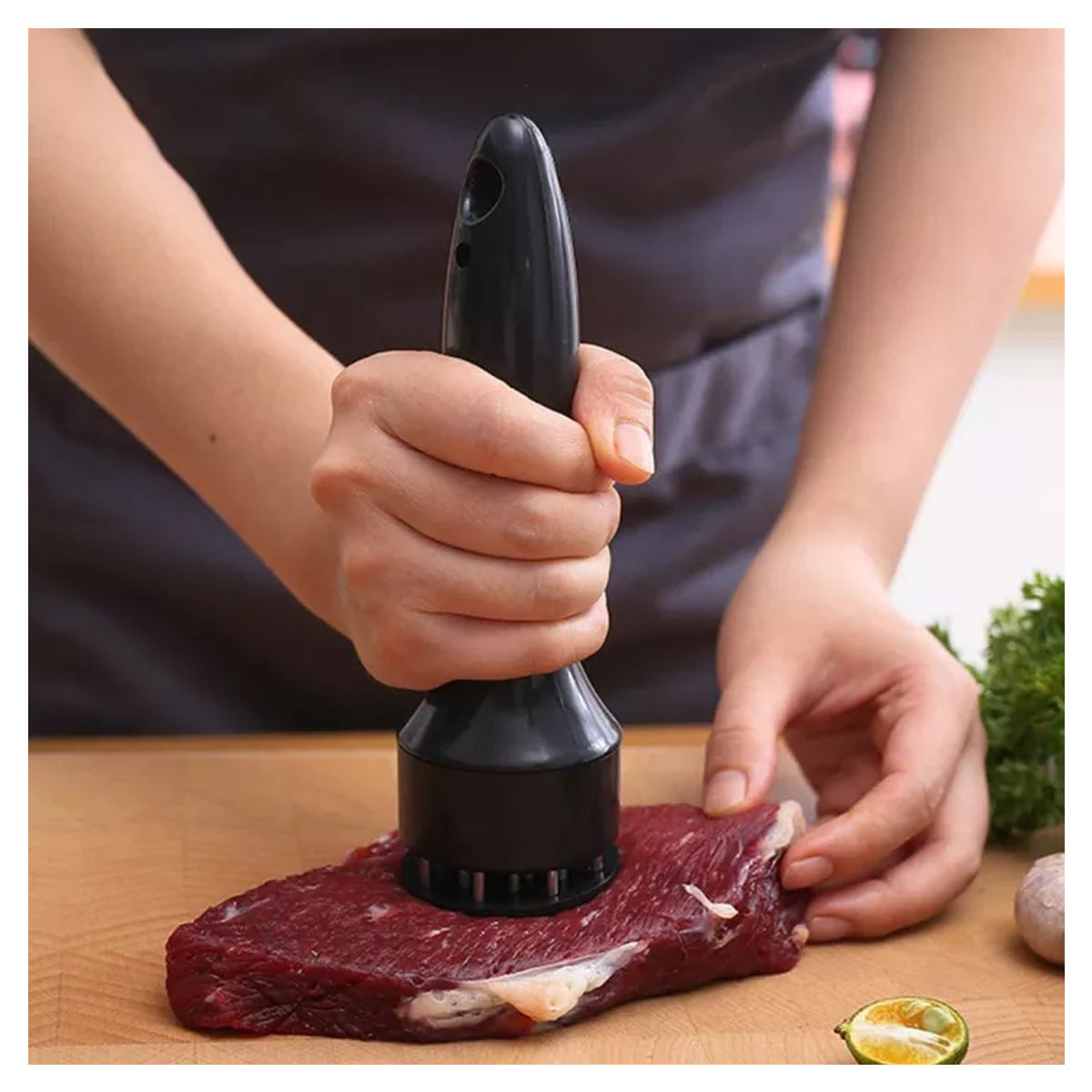 1+1 FREE | QuickTender | Meat tenderizer with needle press [Last day discount]