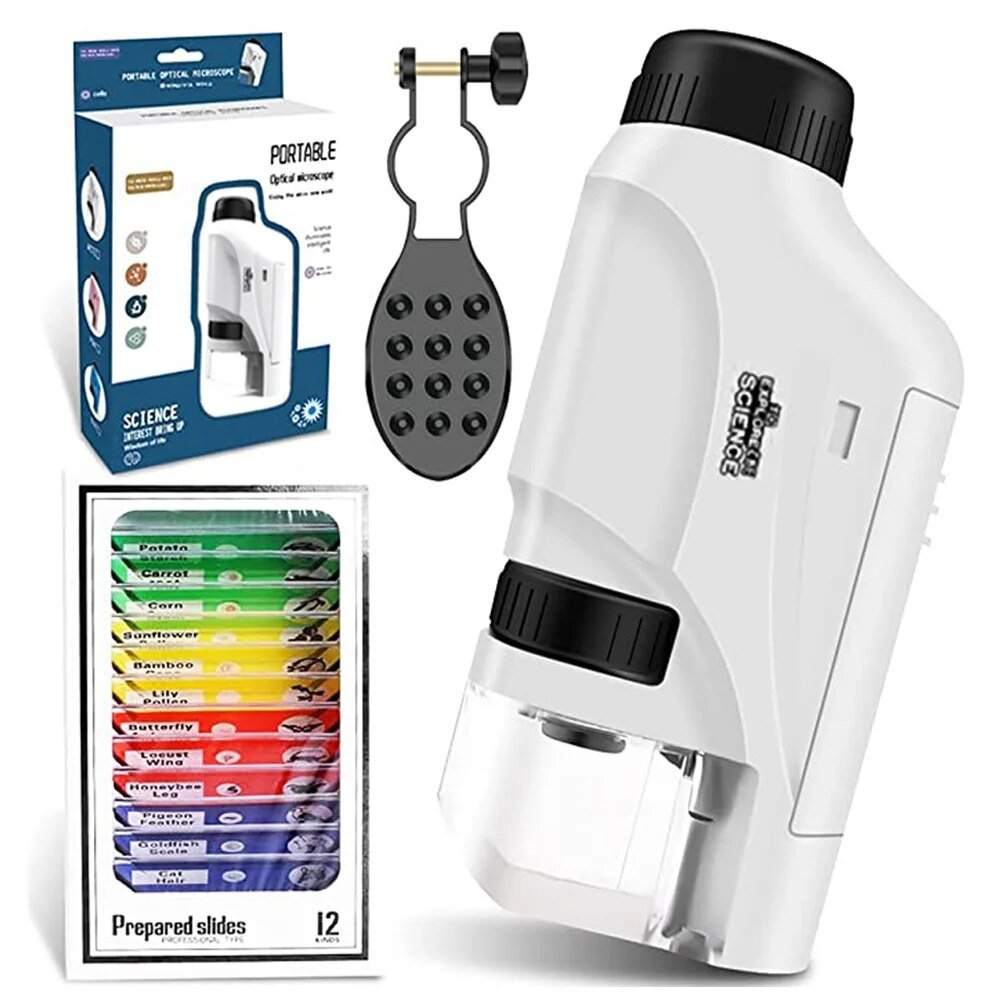 PocketScope™ - Encourage curiosity with the portable microscope for little explorers!