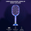 Efficient electric fly and bug zapper beater