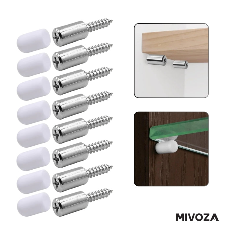 Durable self-tapping screws - with rubber sleeves