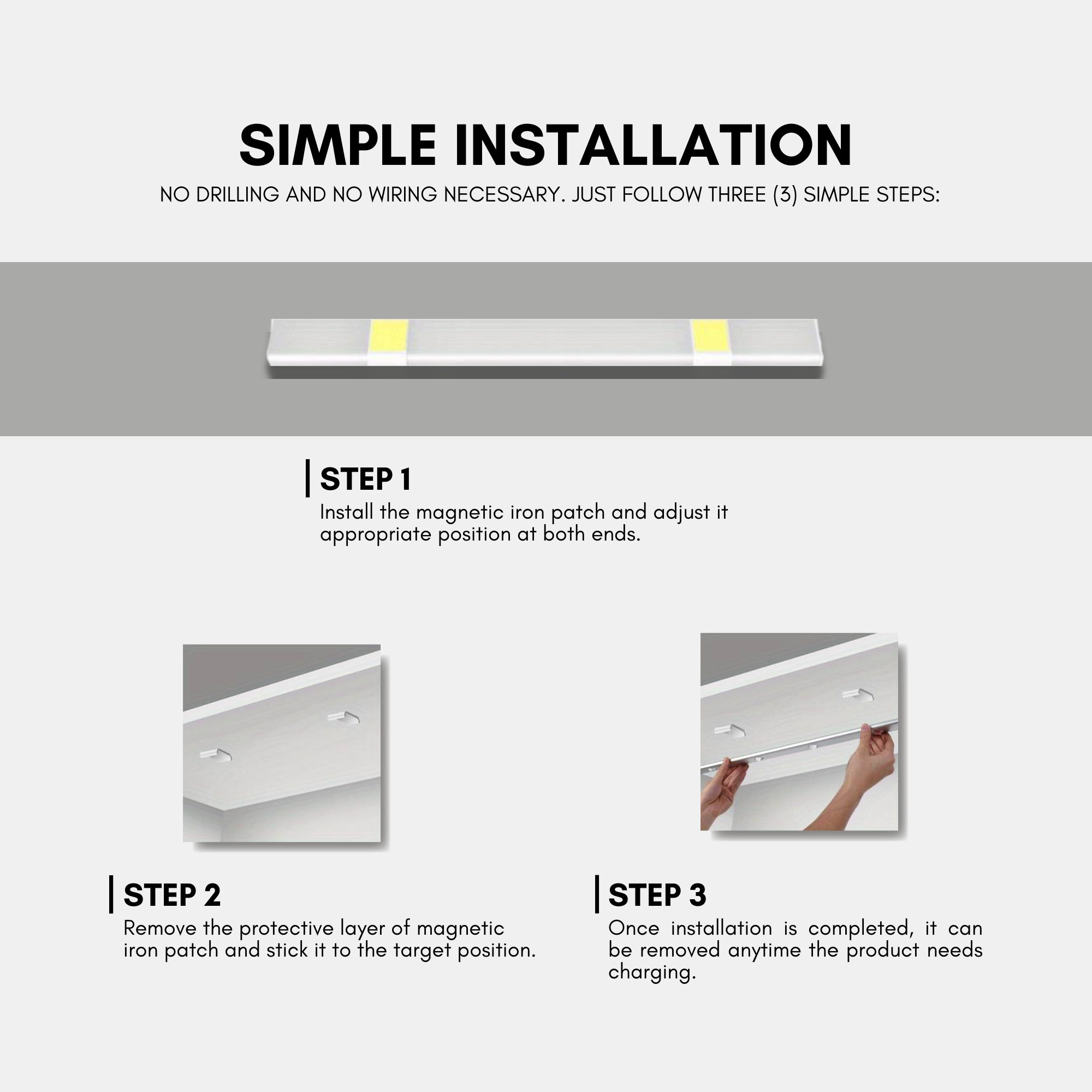 THIS WEEK ONLY! Motion Sensored LED Cabinet Lighting Strips