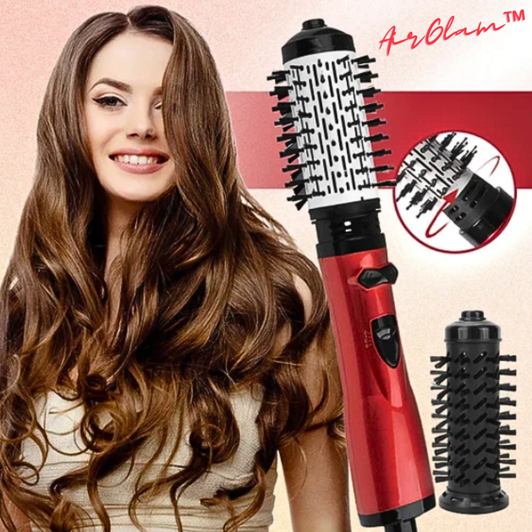 AirGlam™ | - 3-in-1 Rotating Hair Straightener and Styler (for all hair types)