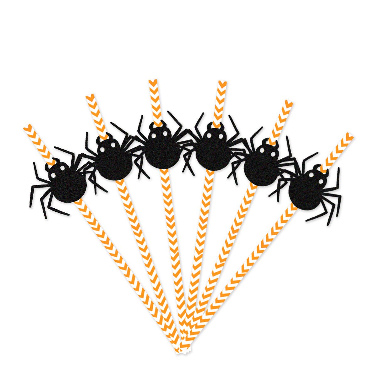 Sipcreep 24pc Halloween Horror Paper Straws