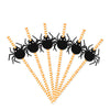 Sipcreep 24pc Halloween Horror Paper Straws