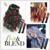Kolocomb Temporary Hair Coloring Chalk Comb | Set of 10 Colors
