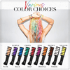 Kolocomb Temporary Hair Coloring Chalk Comb | Set of 10 Colors