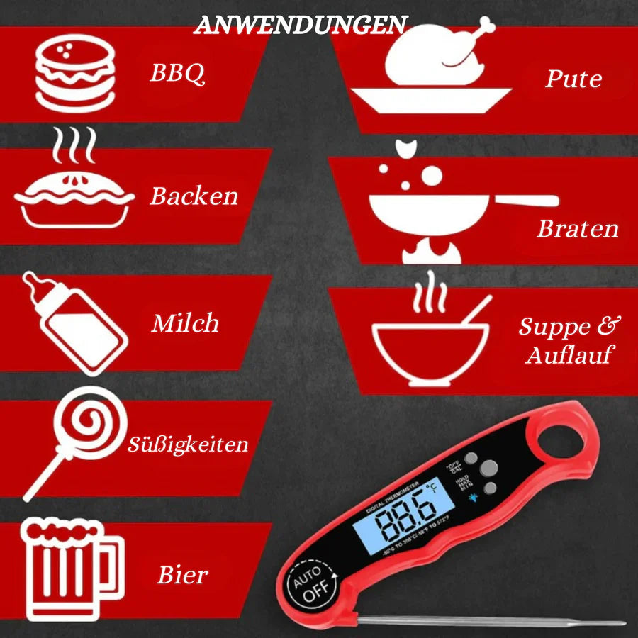 AccuTemp™ Digital Food Thermometer