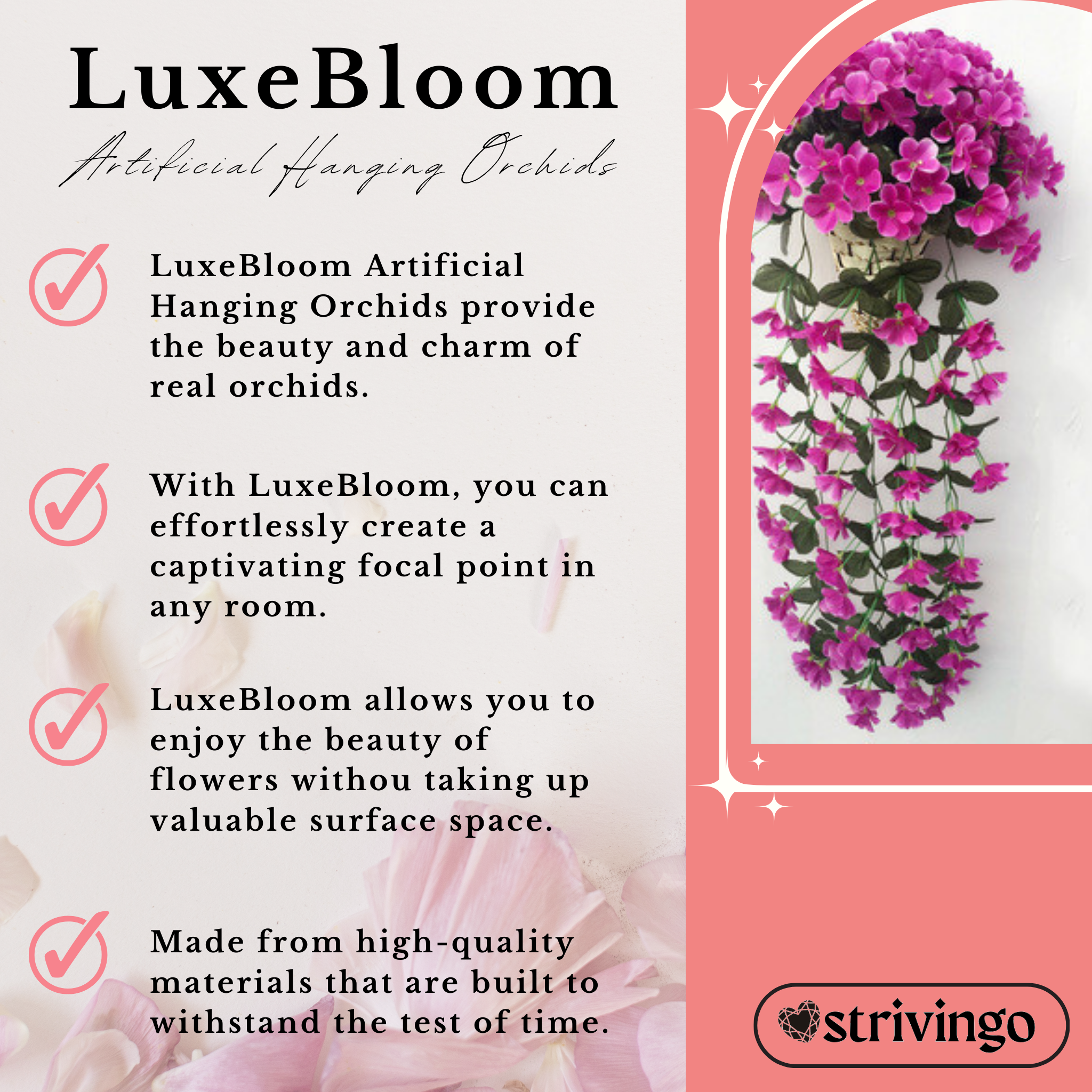 GardenBloom - Artificial flower decoration