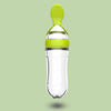 Baby spoon bottle dispenser