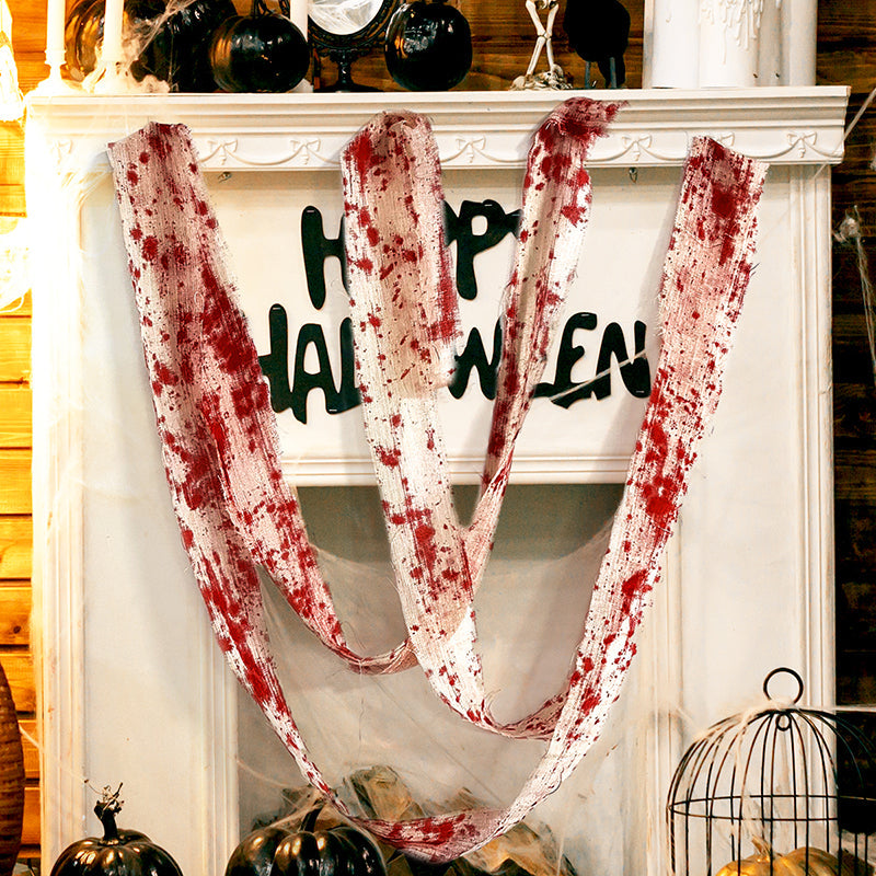 | Hallowick 3m Bloody Cloth Strips for Halloween