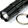 Black Mini Waterproof Keychain LED Flashlight.